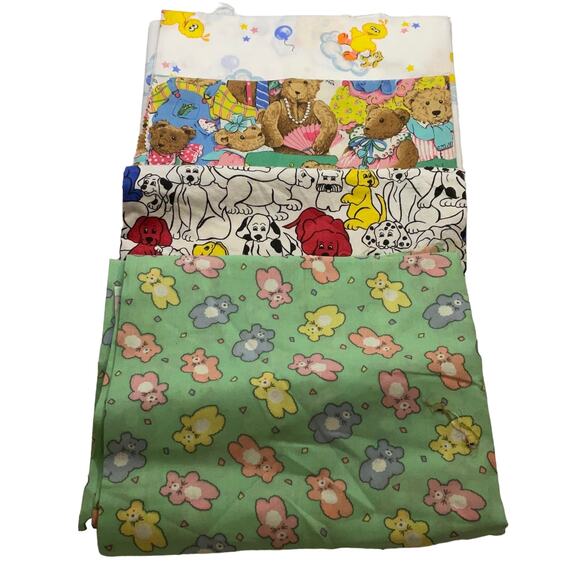 Other - Arts & Craft-Swatches of Cloth-Kiddie Prints
